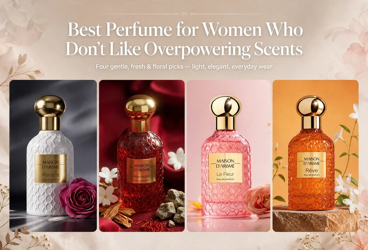 Best Perfume for Women Who Don't Like Overpowering Scents