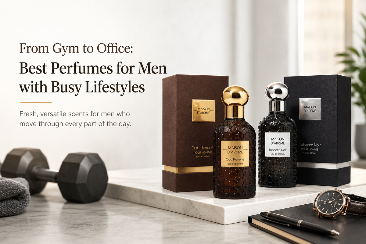 From Gym to Office: Best Perfumes for Men with Busy Lifestyles