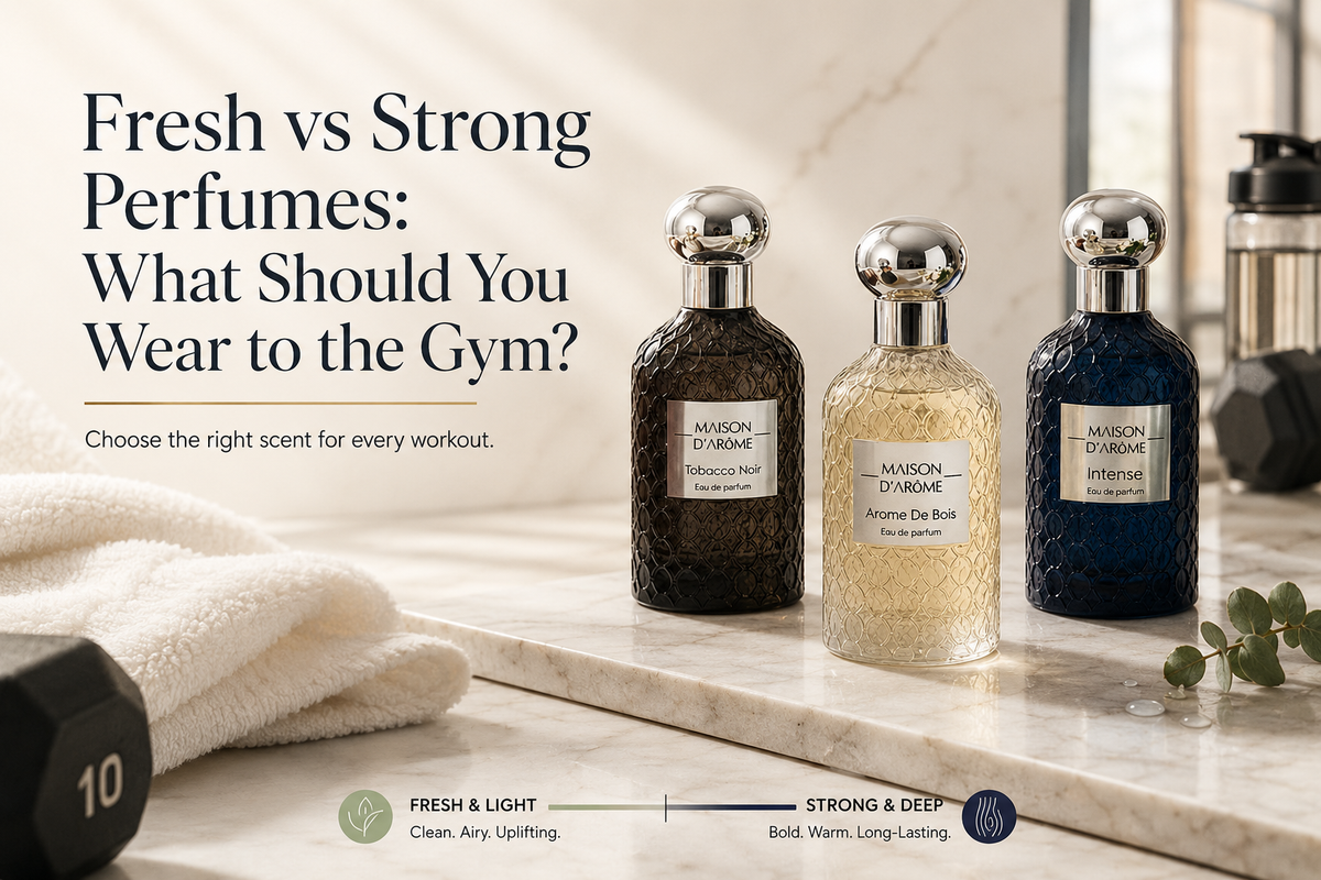 Fresh vs Strong Perfumes: What Should You Wear to the Gym?
