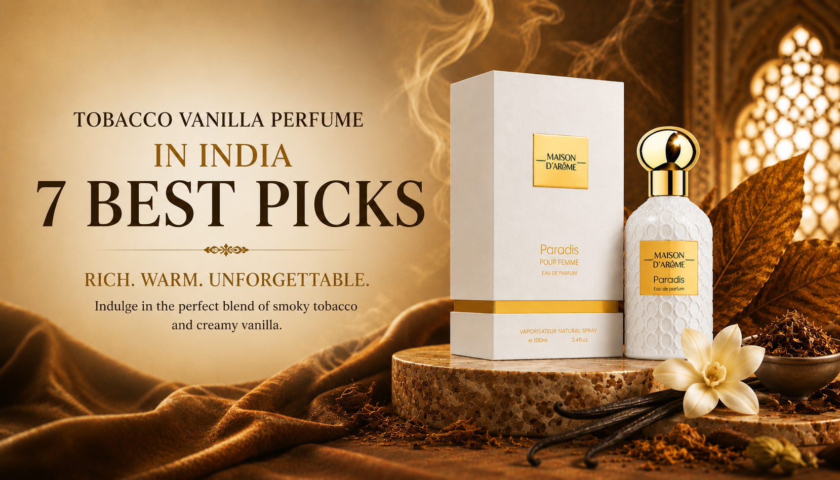 Tobacco Vanilla Perfume in India: 7 Best Picks (2026 Guide)